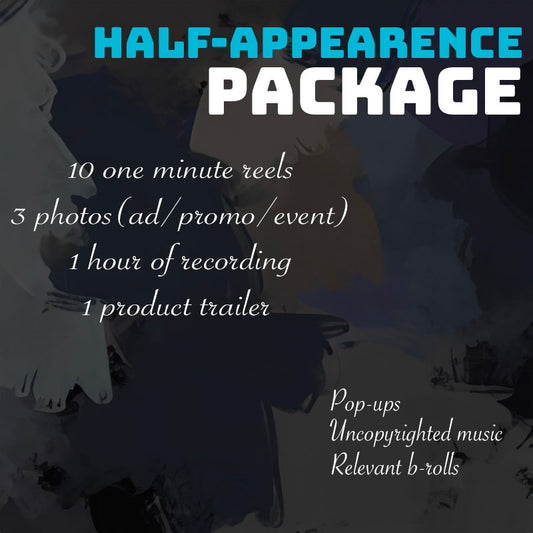 Half-appearance Marketing Monthly Package